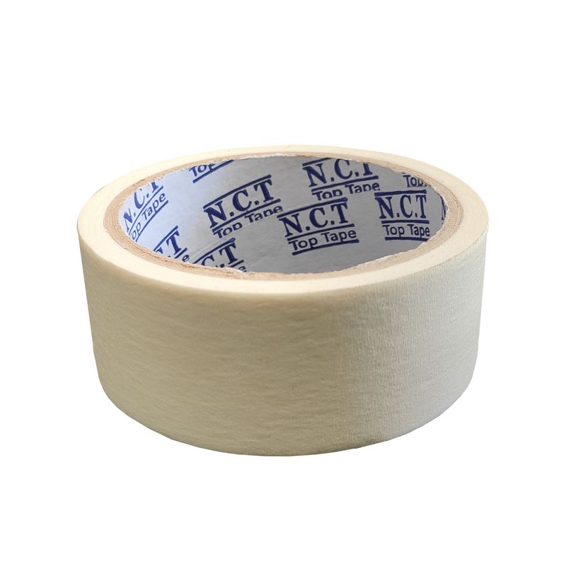 نوار چسب کاغذی پهن ان سی تی مدل tp8080 عرض 4 سانتی متر